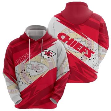 Kansas City Chiefs All Over Print NFL 3D All Over Print Hoodie -Moonbestprint