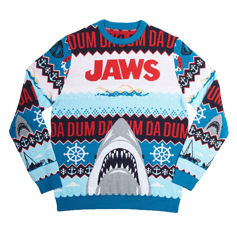 Jaws DA DUM Ugly Christmas Sweater 2025 – Moonbestprint