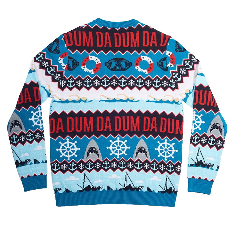 Jaws DA DUM Ugly Christmas Sweater 2025 – Moonbestprint