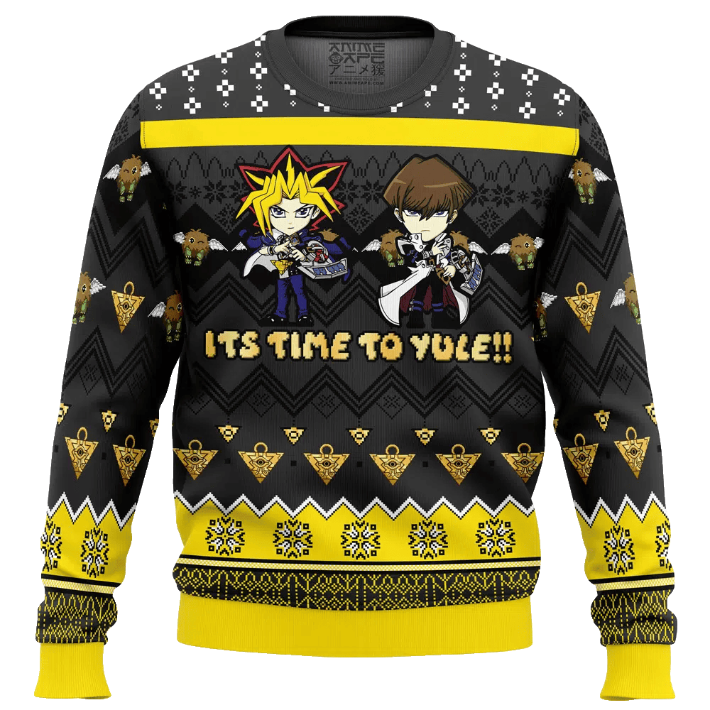 It's Time To Yule! Yu Gi Oh Ugly Christmas Sweater – Moonbestprint