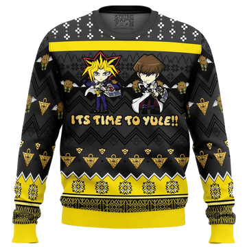 It's Time To Yule! Yu Gi Oh Ugly Christmas Sweater – Moonbestprint