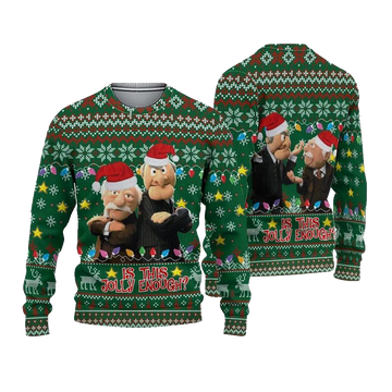 Is This Jolly Enough Ugly Christmas Sweater - Moonbestprint