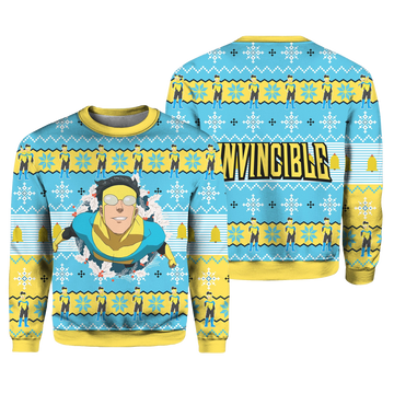 Invincible Cute Xmas Ugly Christmas Sweater – Moonbestprint