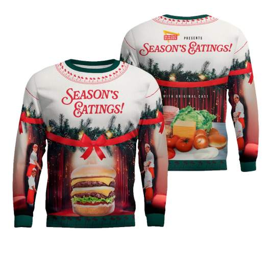 In-N-Out Burger’s Ugly Christmas Sweater 2025 Season's Eatings – Moonbestprint