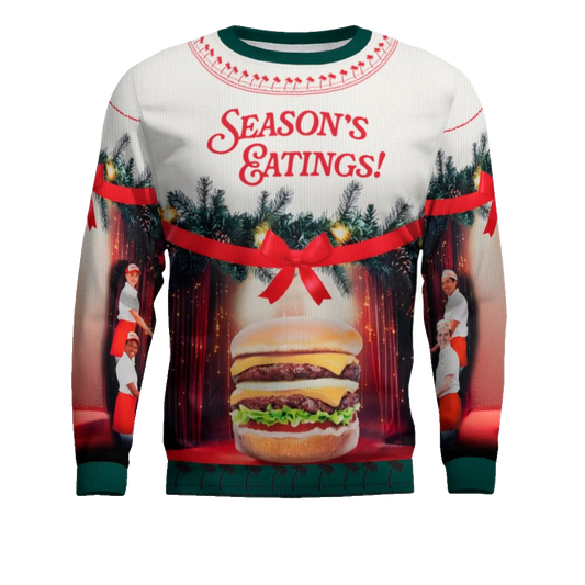 In-N-Out Burger’s Ugly Christmas Sweater 2025 Season's Eatings – Moonbestprint