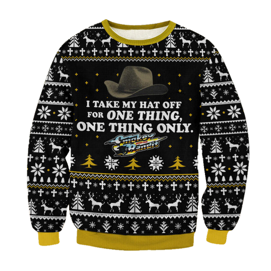 I Take My Hat Off for One Thing Only Ugly Christmas Sweater – Moonbestprint