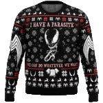 I Have a Parasite We Are Venom Venom Ugly Christmas Sweater – Moonbestprint