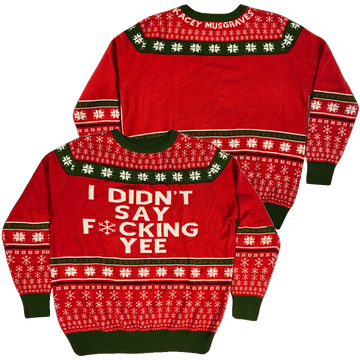 I Didn't Say F*cking Yee Ugly Christmas Sweater 2025 – Moonbestprint