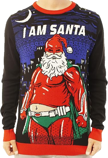 I Am Santa Ugly Christmas Sweater – Moonbestprint