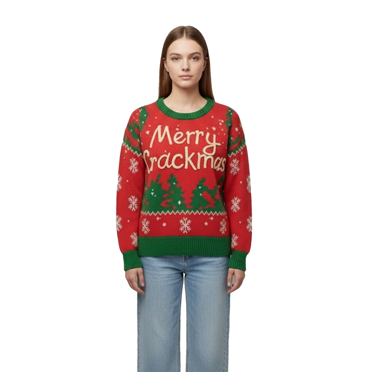 Hunter Biden Merry Crackmas Christmas Ugly Sweater - Moonbestprint