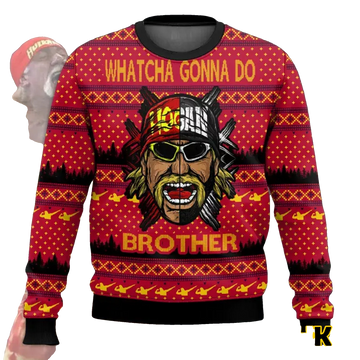 Hulk Hogan Ugly Sweater - Moonbestprint