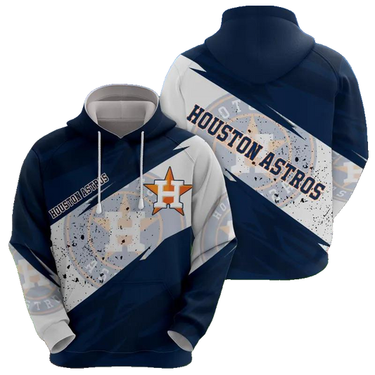 Houston Astros MLB All Over Print Hoodie -Moonbestprint
