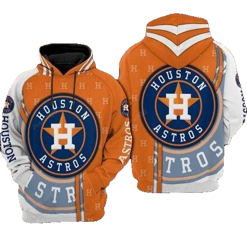 Houston Astros MLB 3D MLB All Over Print Hoodie -Moonbestprint