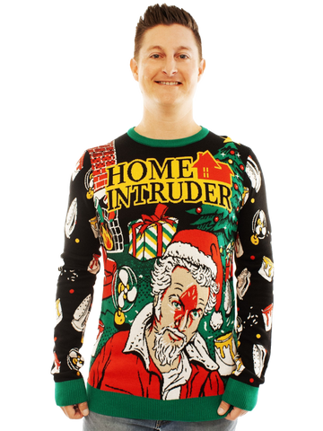 Home Intruder Ugly Christmas Sweater – Moonbestprint