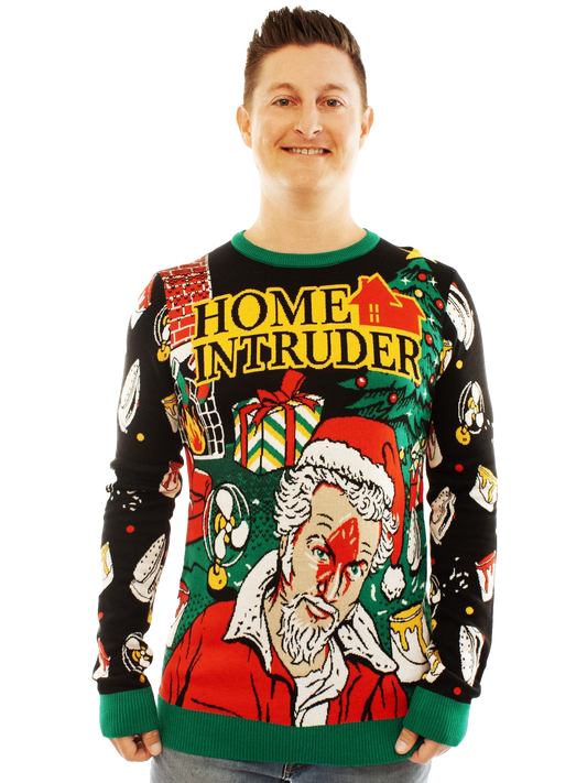 Home Intruder Ugly Christmas Sweater – Moonbestprint
