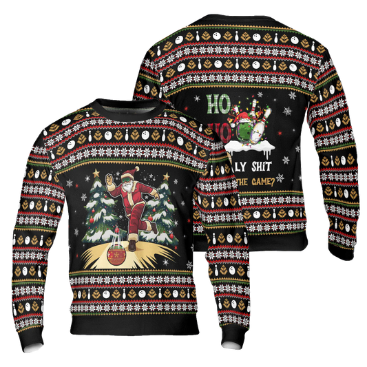 Ho Ho Holy Shot Ugly Christmas Sweater – Moonbestprint