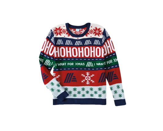 Ho Ho Ho Ho I Want For Smas Ugly Chistmas Sweater 2025 – Moonbestprint