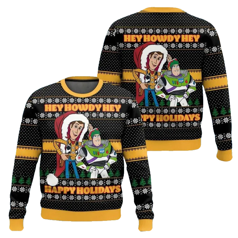 Hey Howdy Hey Toy Story Christmas Ugly Sweater 2025 – Moonbestprint