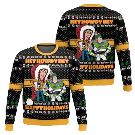 Hey Howdy Hey Toy Story Christmas Ugly Sweater 2025 – Moonbestprint