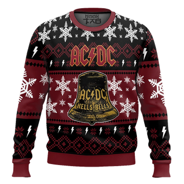 Hells Bells ACDC Ugly Christmas Sweater – Moonbestprint