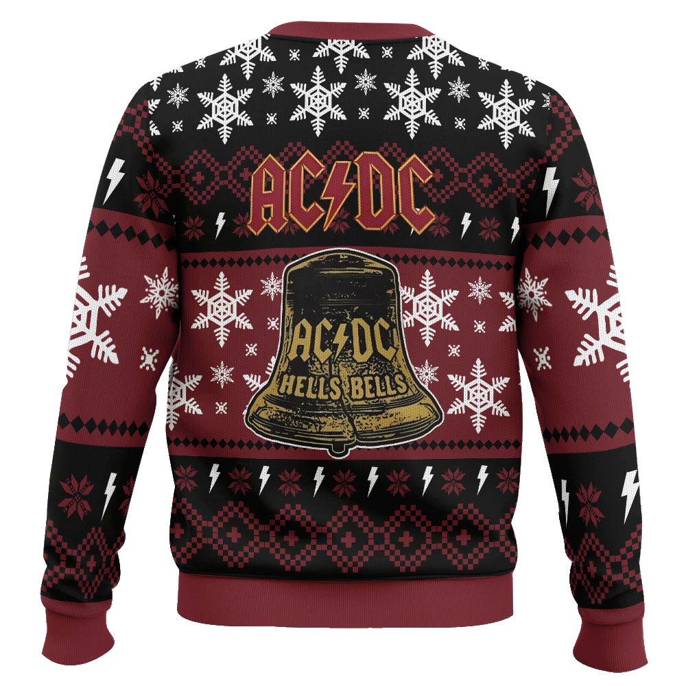 Hells Bells ACDC Ugly Christmas Sweater – Moonbestprint
