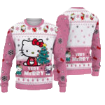 Hello Kitty Very Merry Christmas Ugly Sweater 2025 – Moonbestprint