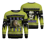 Hawk Tuah The Exorcist Horror Ugly Sweater – Moonbestprint