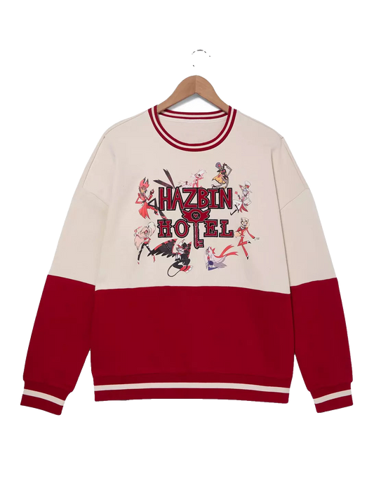 Hazbin Hotel Characters Panel Ugly Sweater – Moonbestprint