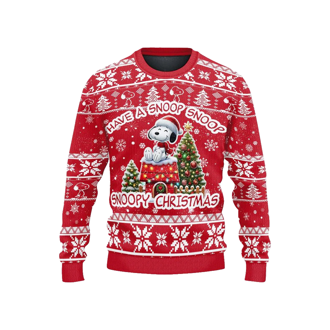 Have a Snoop Snoopy Christmas Ugly Sweater – Moonbestprint