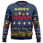 Happy Horrordays Halloween Ugly Christmas Sweater – Moonbestprint