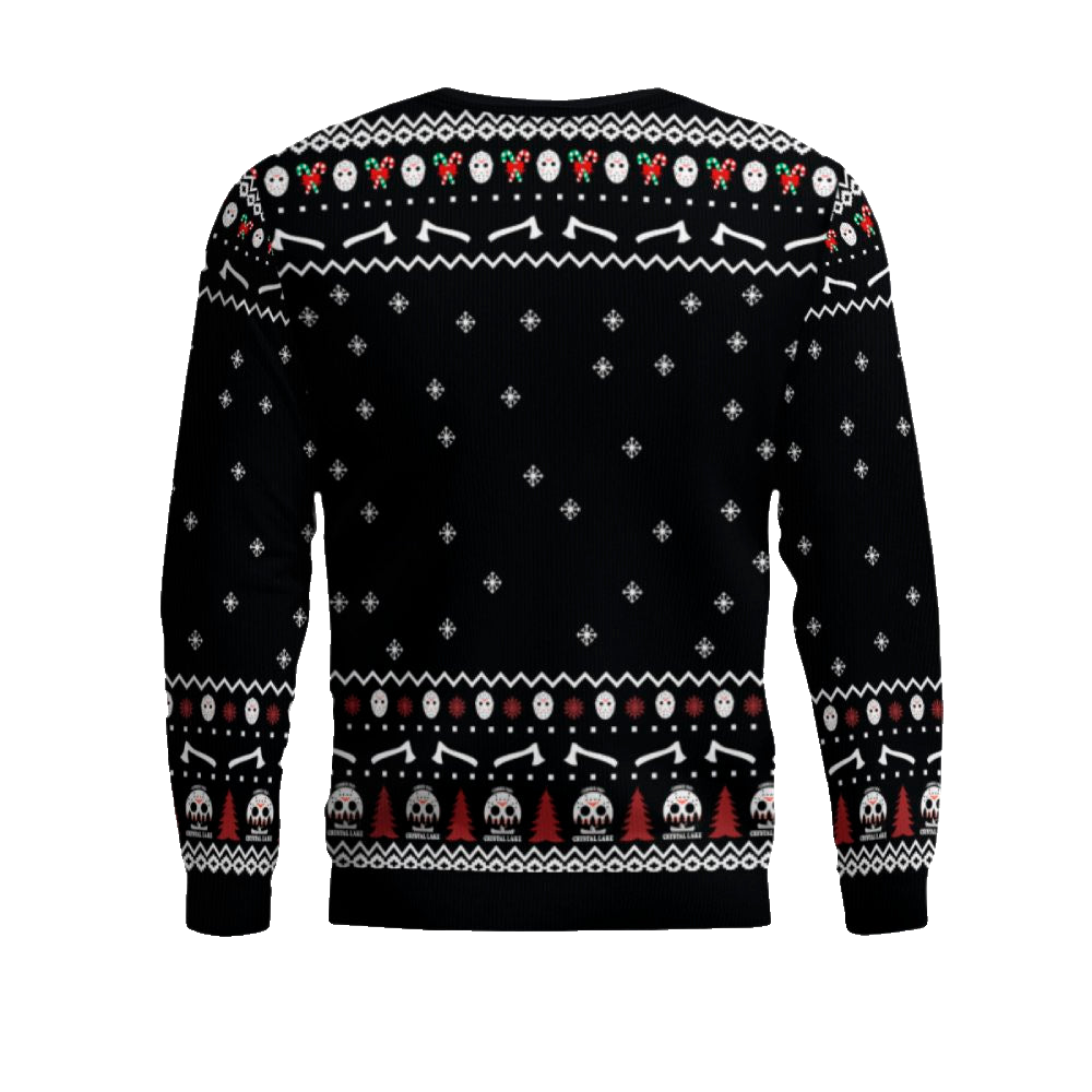 Halloween Jason Voorhees Ugly Christmas Sweater – Moonbestprint