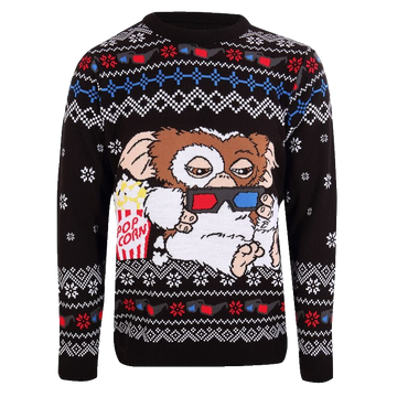 Gremlins - Gizmo Popcorn Ugly Christmas Sweater – Moonbestprint