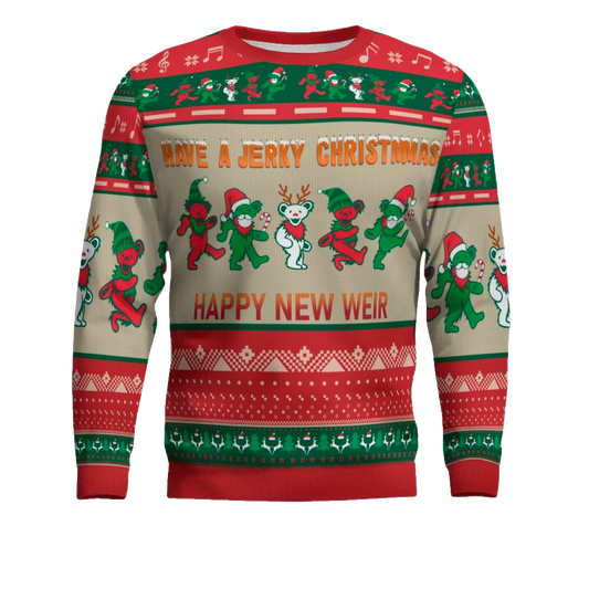 Grateful Dead Have A Jerry Christmas Happy Year Ugly Christmas Sweater – Moonbestprint