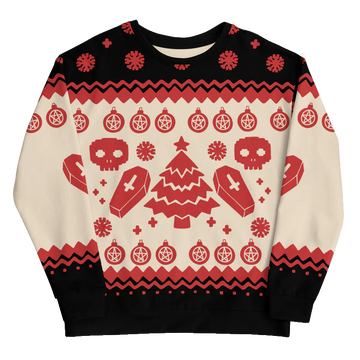 Goth Ugly Christmas Sweater 2025 – Moonbestprint