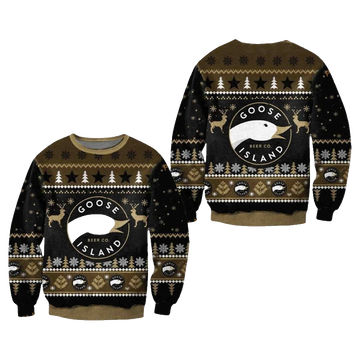 Goose Island Brewery Beer Ugly Christmas Sweater – Moonbestprint