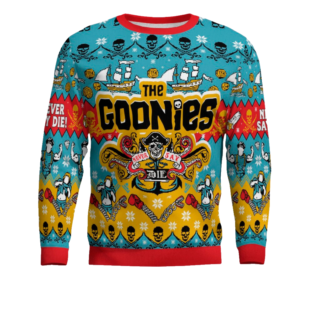 Goonies Never Say Xmas Ugly Christmas Sweater – Moonbestprint