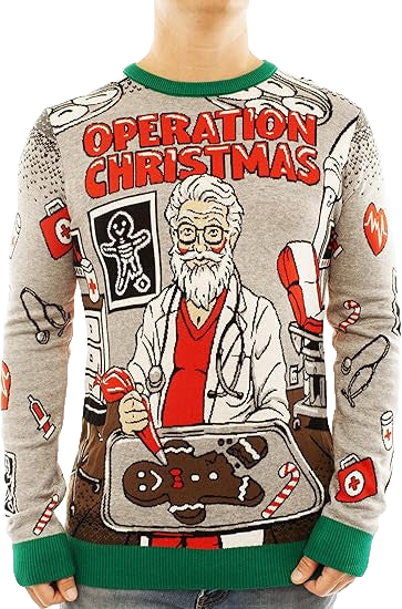Gingerbread Operation Christmas Ugly Christmas Sweater – Moonbestprint
