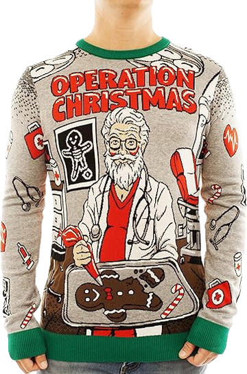 Gingerbread Operation Christmas Ugly Christmas Sweater – Moonbestprint