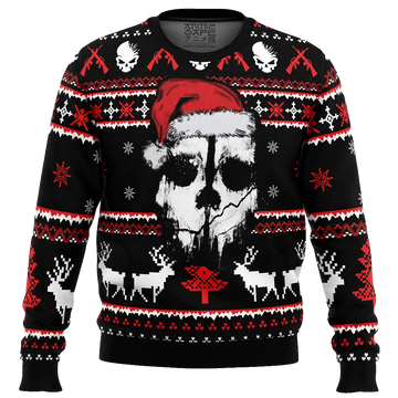 Ghost Call of Duty Ugly Christmas Sweater – Moonbestprint