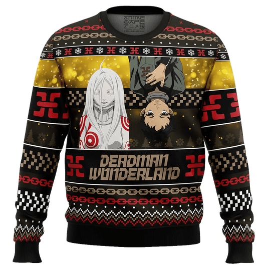 Ganta And Shiro Deadman Wonderland Ugly Christmas Sweater – Moonbestprint