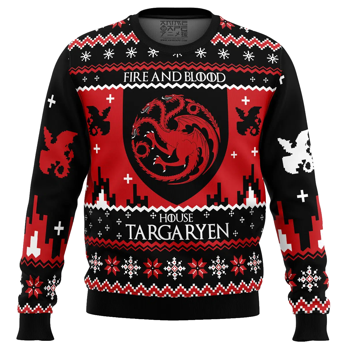 Game of Thrones House Targaryen Ugly Christmas Sweater 2025 – Moonbestprint