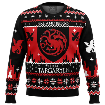 Game of Thrones House Targaryen Ugly Christmas Sweater 2025 – Moonbestprint
