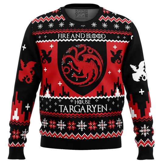 Game of Thrones House Targaryen Ugly Christmas Sweater 2025 – Moonbestprint