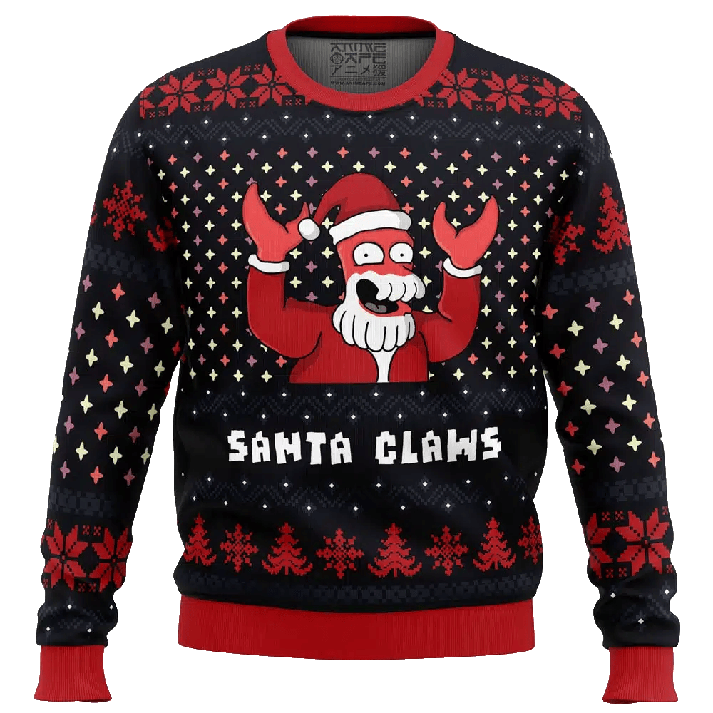 Futurama Santa Zoidberg Ugly Christmas Sweater – Moonbestprint