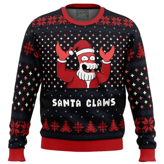Futurama Santa Zoidberg Ugly Christmas Sweater – Moonbestprint