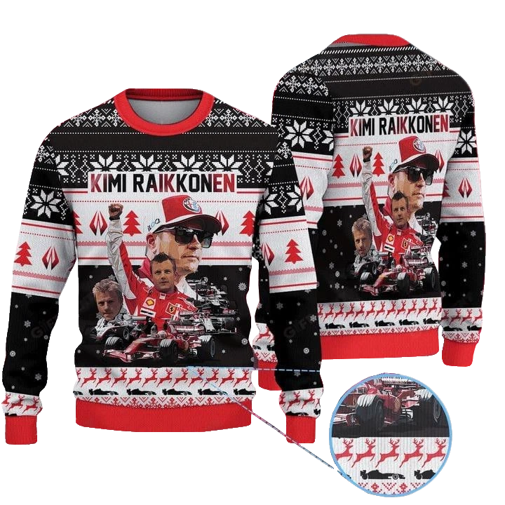 Formula Racing Inspired Ugly Christmas Sweater 2025 – Moonbestprint