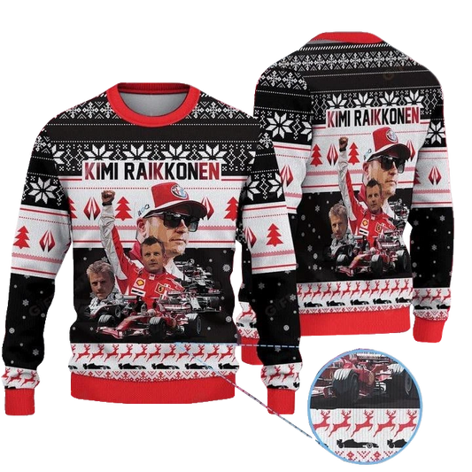 Formula Racing Inspired Ugly Christmas Sweater 2025 – Moonbestprint