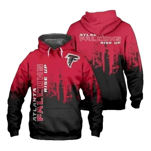 Football Fans Atlanta Falcons NFL 3D All Over Print Hoodie -Moonbestprint