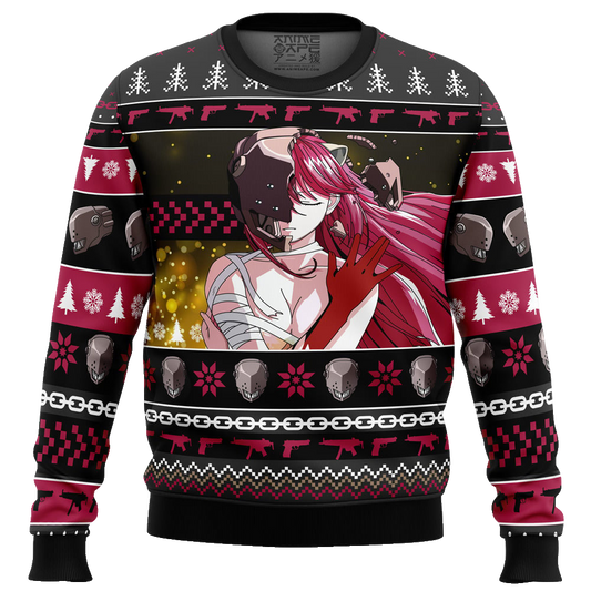 Elfen Lied Christmas Lucy Ugly Christmas Sweater – Moonbestprint