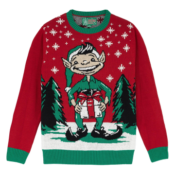 Elf Naughty Gift Box Ugly Christmas Sweater – Moonbestprint